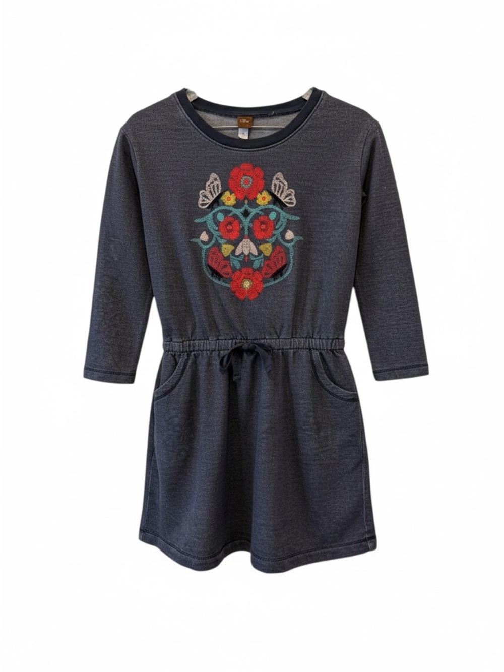 Girls' Size 7 Tea Embroidered Dress